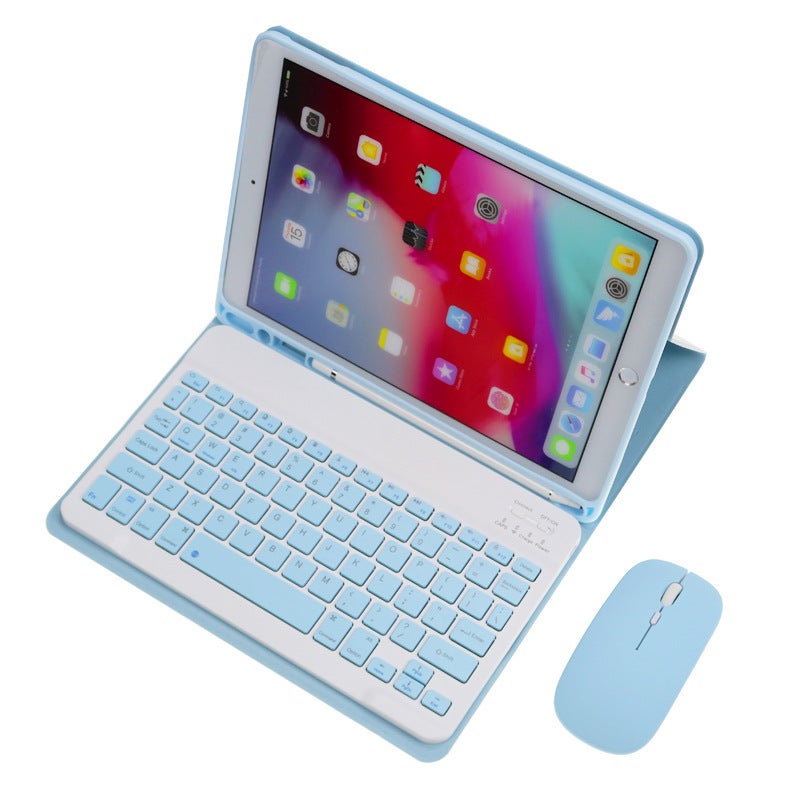 Suitable For Ipada16 Magnetic Split Keyboard 10.5 Silicone Protective Leather Case Drop-Resistant All-In-One 9.7 Case - Image 5